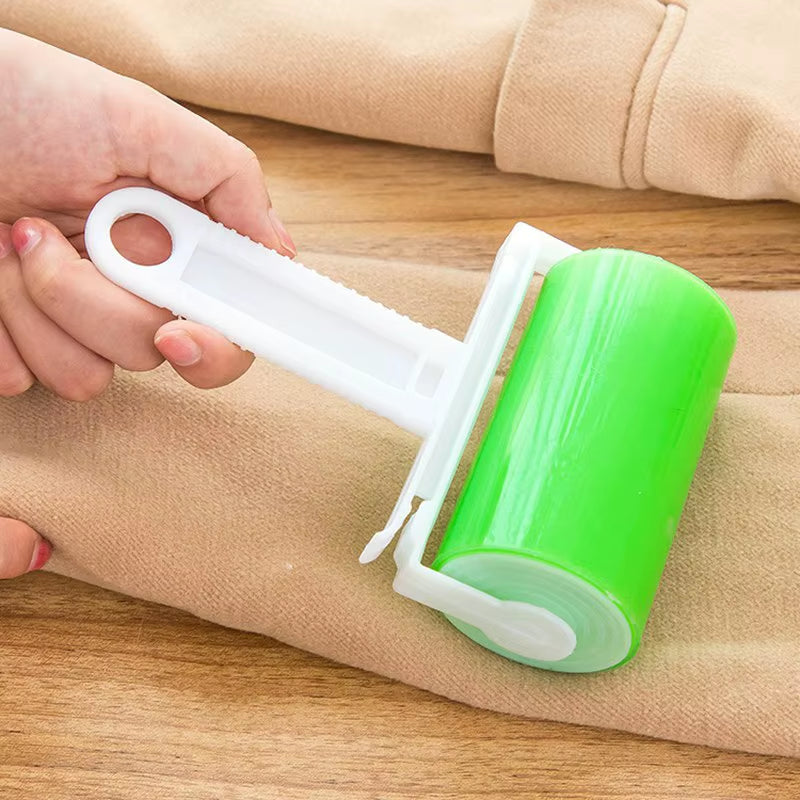 Reusable Washable Silicone Pet Hair Remover Lint Remover Dust Wiper Sticky Roller Brush Cat Dog Comb Cleaning Tool