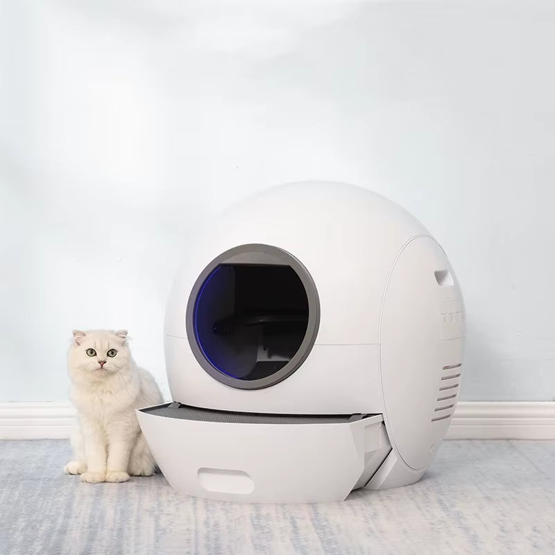 Automatic Cat Litter Box Cleaning Sandbox Cats WC Closed Smart Deodorant Cat Toilet Automatic Shoveling of Feces Pet Supplies
