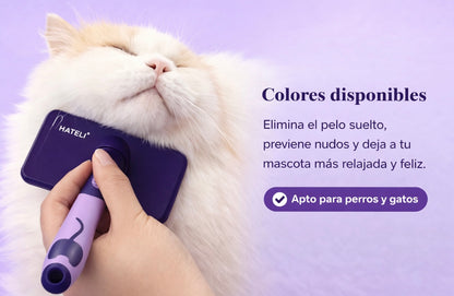 Cepillo Quitapelos Profesional para Perros y Gatos – Deslanador Antinudos