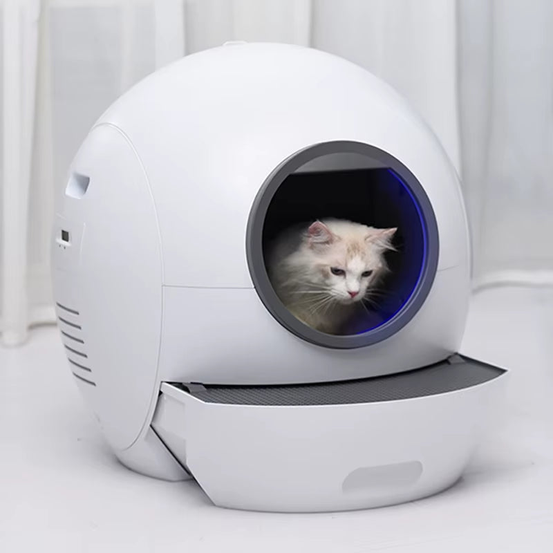 Automatic Cat Litter Box Cleaning Sandbox Cats WC Closed Smart Deodorant Cat Toilet Automatic Shoveling of Feces Pet Supplies