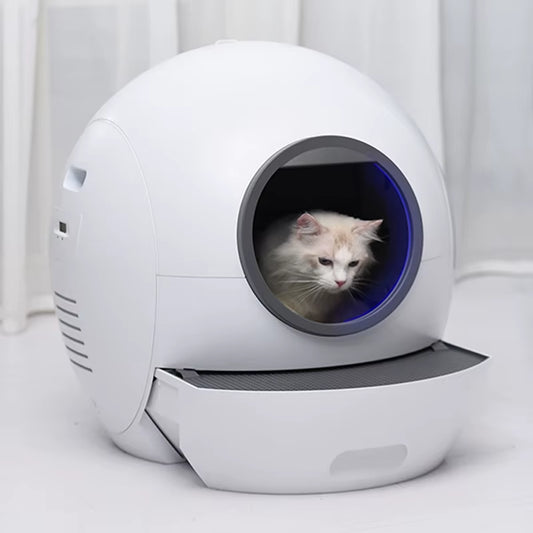 Automatic Cat Litter Box Cleaning Sandbox Cats WC Closed Smart Deodorant Cat Toilet Automatic Shoveling of Feces Pet Supplies