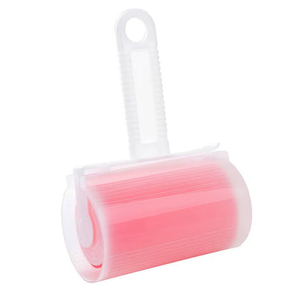 Reusable Washable Silicone Pet Hair Remover Lint Remover Dust Wiper Sticky Roller Brush Cat Dog Comb Cleaning Tool